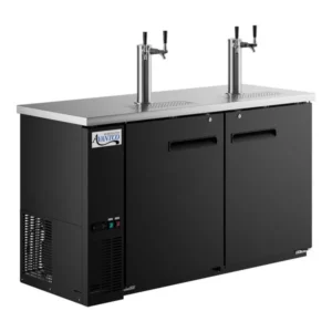 ENFRIADOR DE CERVEZA Y BEBIDAS CON DISPENSADOR DOBLE MEDIDAS: 60 3/4 X 24 3/8 X 35 5/8 PG CON DOS PUERTAS MEDIDAS INTERIORES: 48 1/4 X 18 1/2 PG AVANTCO