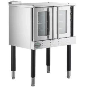 HORNO DE CONVECCION A GAS DE UNA PLATAFORMA PARA 3 CHAROLAS CON PATAS 54,000 BTU CG1-L MAINSTREET