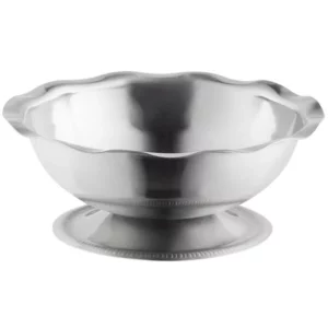 COPA PARA POSTRE ACERO INOXIDABLE 5 OZ ACABADO ESPEJO BORDE ONDULADO 48015 VOLLRATH (PRECIO POR 12 PIEZAS)