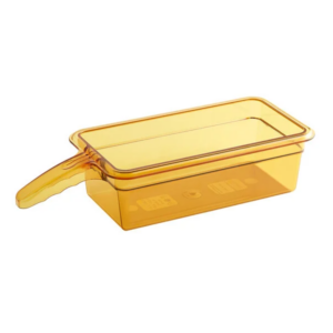 Inserto Tercio 2 1/2 Pg Color Ambar Alta Temperatura Cambro