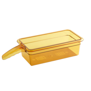 Inserto Tercio 4 Pg Color Ambar Alta Temperatura Cambro