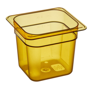 Inserto Sexto 6 Pg Color Ambar Alta Temperatura Cambro