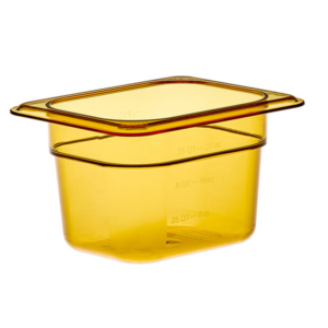 Inserto Octavo 4 Pg Color Ambar Alta Temperatura Cambro