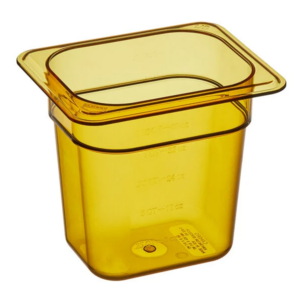 Inserto Octavo 6 Pg Color Ambar Alta Temperatura Cambro