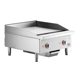 Plancha De Encimera Eléctrica De 24 Cooking Performance Group G-Cpg-24-M, 6,000W / 8,000W, 208 / 240V