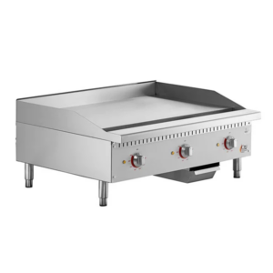 Plancha De Encimera Eléctrica De 36 Cooking Performance Group G-Cpg-36-M, 9.000W / 12.000W, 208 / 240V