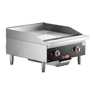 PLANCHA ELECTRICA 24 PG (60 CM) USO RUDO GU-CPG-24-M MEDIDA: 24 X 29 X 15 9/16 PG DE 6,000W / 8,000W, 208 / 240V MARCA COOKING PERFORMANCE