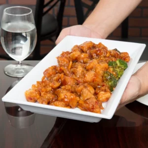 Plato rectangular de Melamina para Exhibidor 14 1/2 x 7 1/2 pg MEL19 (Para base IS18) American Metalcraft Ironworks (Precio por 4 piezas)