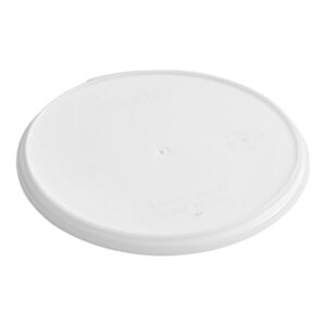Tapa para Tazon Cambro CLRSB9148 Shoreline Collection Blanco Moteado Reusable Camlid (Precio por 240 piezas)