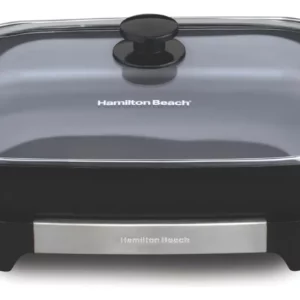 Sarten Electrico Ceramica Durathon 52 x 31 x 19 cm Hamilton Beach