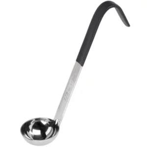 Cucharon Corto 0.5 Oz Acero Inoxidable Una Pieza Mango Negro Jacobs Pride 4980020 Vollrath