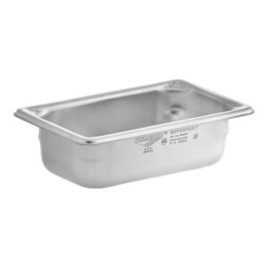 INSERTO NOVENO 2.5 PG ACERO INOXIDABLE CAL. 22 SUPER PAN V 30922 VOLLRATH