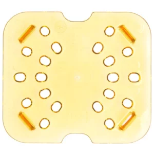 ESCURRIDOR PARA INSERTO SEXTO COLOR AMBAR ALTA TEMPERATURA 60HPD150 CAMBRO