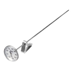 Termometro Taylor 6246J para asador con dial de 1 3/4 pg y vastago de 15 pg