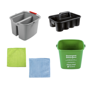 Cubetas, Atomizadores y Trapos