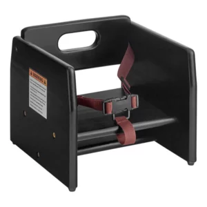 Silla Booster Asiento Periquera Color Negro Con Correa Lancaster