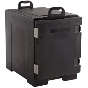 CAJA TERMICA COLOR NEGRO PARA 5 INSERTOS ENTEROS DE 2.5 PG MEDIDA: 16 3/4 X 24 X 25 PG CHOICE