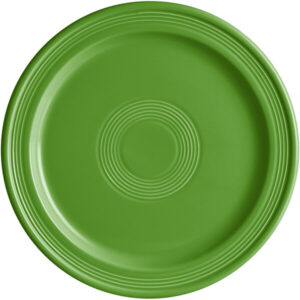 Plato Trinche 25.4 cm Capri Verde Plama Ceramica (Caja con 12 piezas)