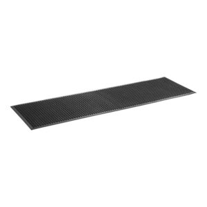 Tapete Antifatiga de Goma Negra de 90 x 300 cm con borde Biselado 1.27 cm de Grosor Choice