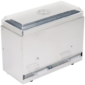 DISPENSADOR EN CAJA DE POPOTES PARA 250 PIEZAS PUSH-ON TERMINADO ACERO INOXIDABLE 3825-28 VOLLRATH