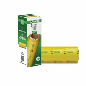 PELICULA DE GRADO ALIMENTICIO MR FRESH HOTELERO 38 CM, 600 M, 11 MC,. 1 ROLLO