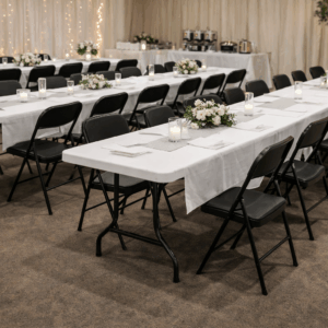 Sillas, Mesas y Tablones